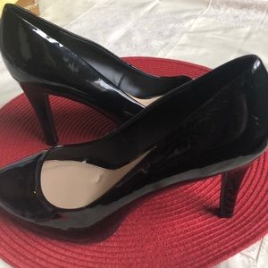 Kelly&Katie Black Patent High Heels